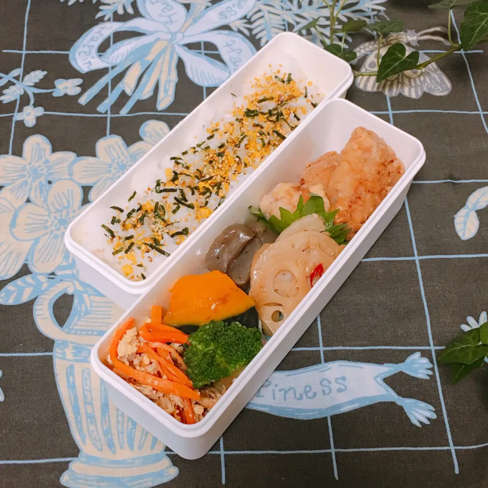 2018.11.12today's obento☆唐揚げ弁当|YummyKさん