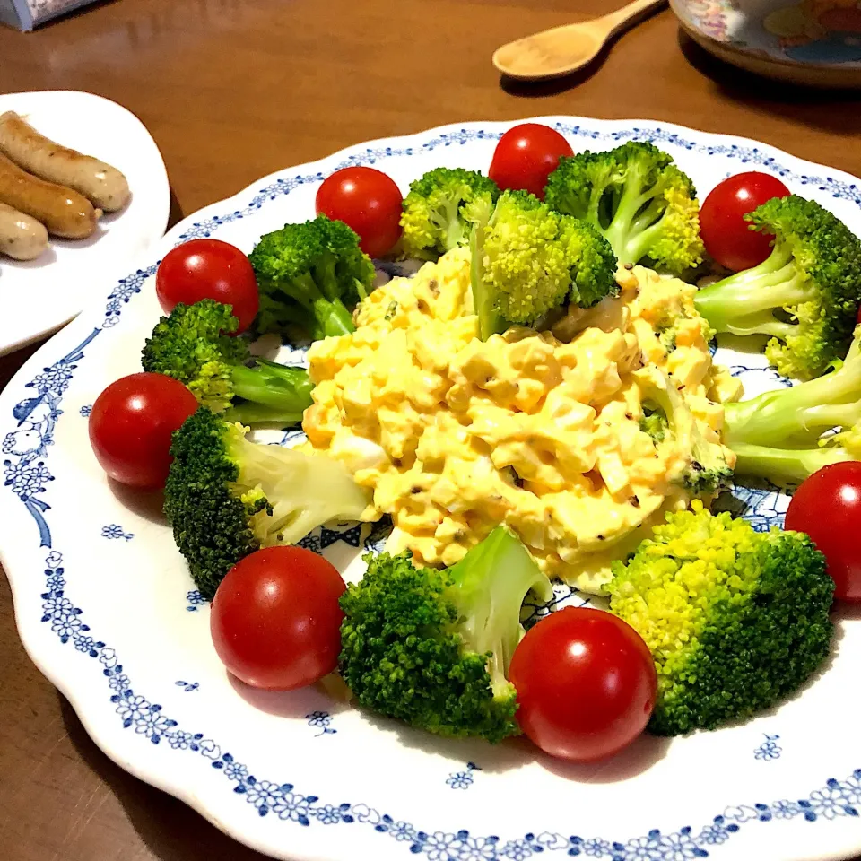 彩りサラダプレート🥗|宙まめさん