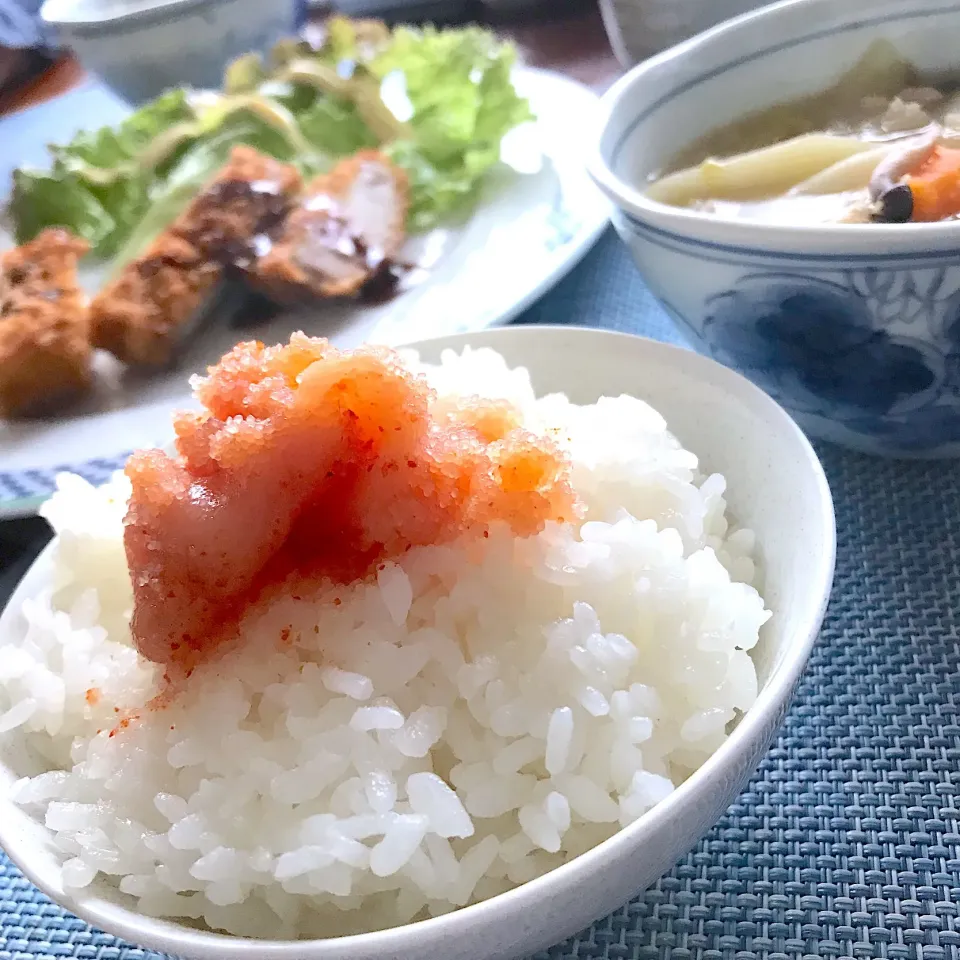 辛子明太子まいりさん盛りでモリモリ🤣🤣|シュトママさん