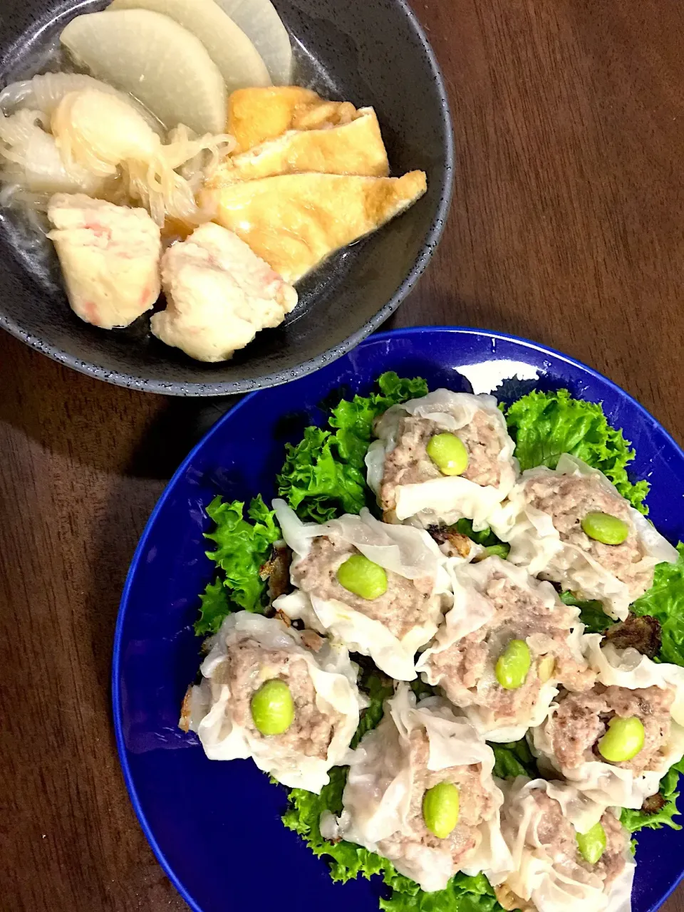 肉シュウマイ&大根の煮物|み〜さん