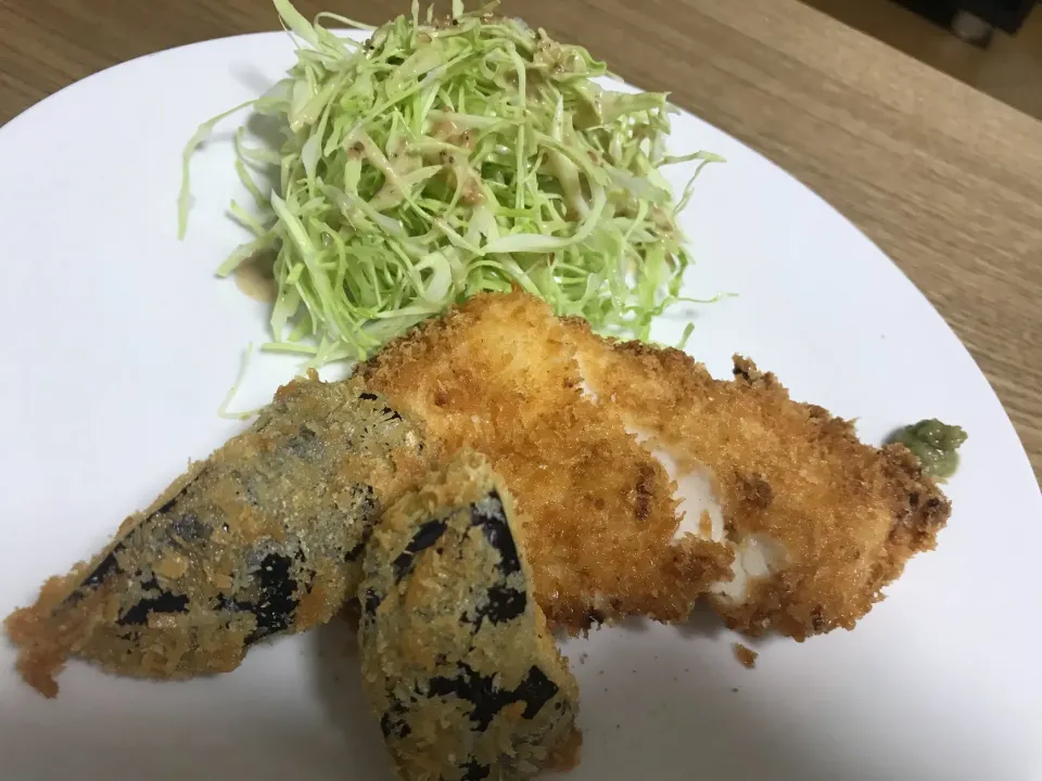 Snapdishの料理写真:チキンカツ 塩麹仕込み|こーへいさん