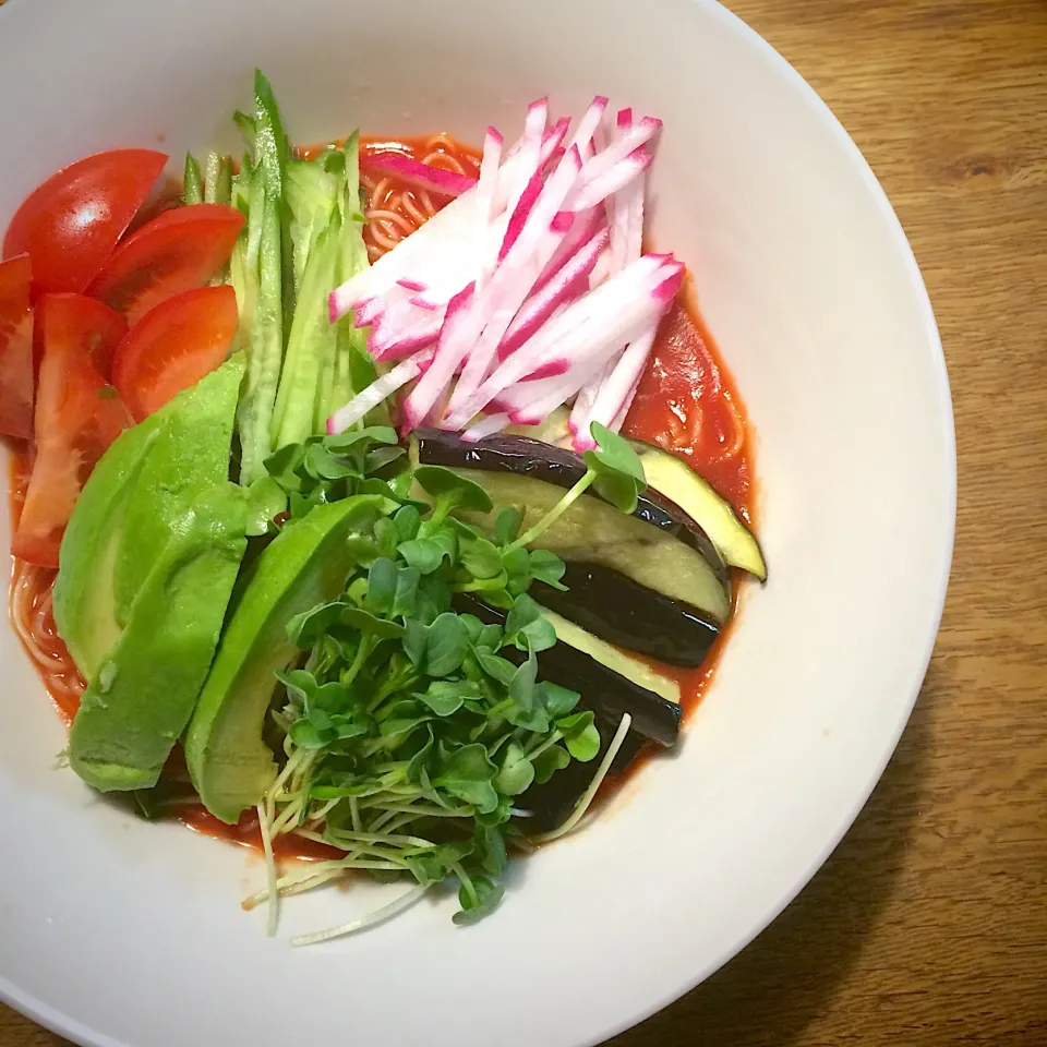 #vegan 
トマト素麺|makiko_aさん