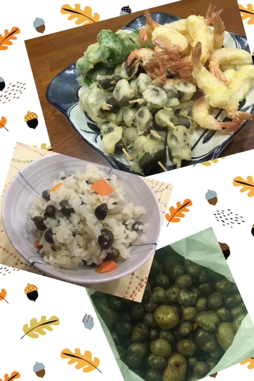 Snapdishの料理写真:秋の味覚 零余子料理|sakuramochiさん