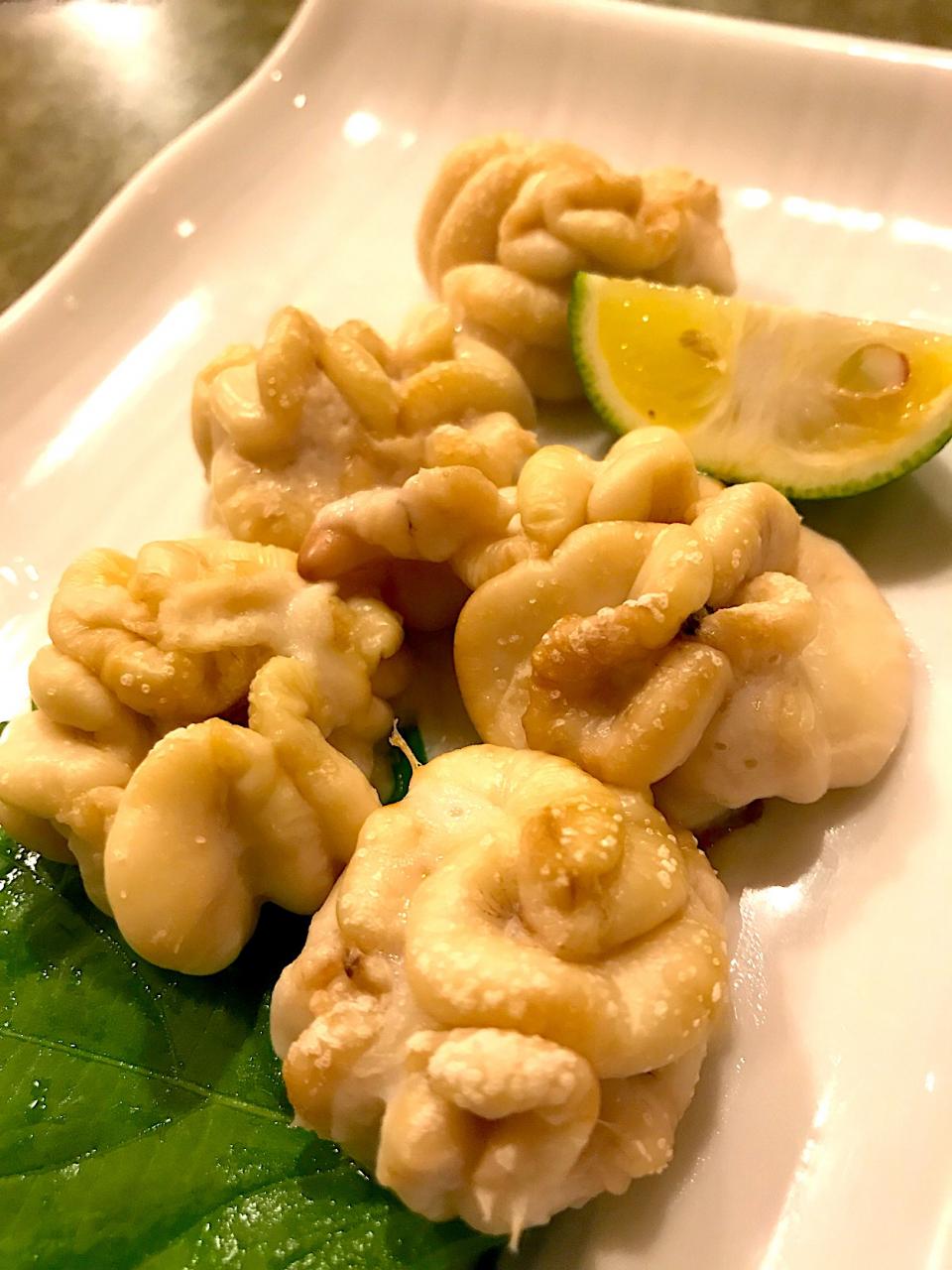 鱈の白子焼き！