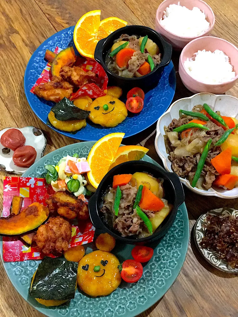 今日のこどもごはん💕
肉じゃが〜芋もち✨|加藤よしえさん