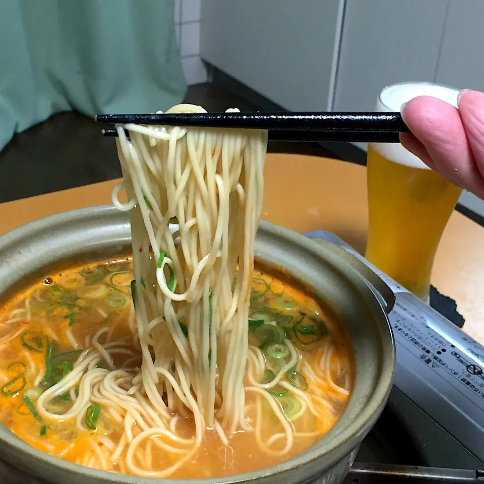 ぶりしゃぶの〆!
辛味噌ラーメン!  (^-^)|Kei Satoさん