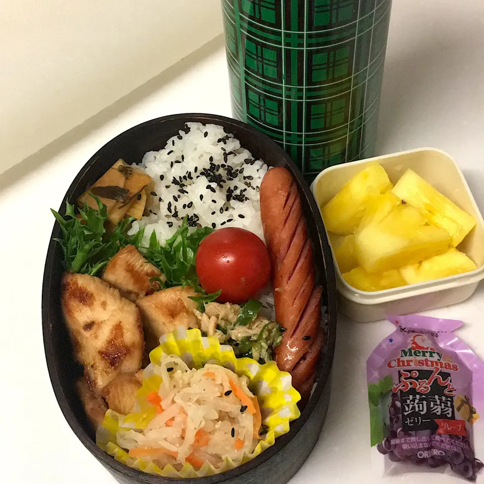 Snapdishの料理写真:#男子高校生弁当  #曲げわっぱ弁当|さい。さん