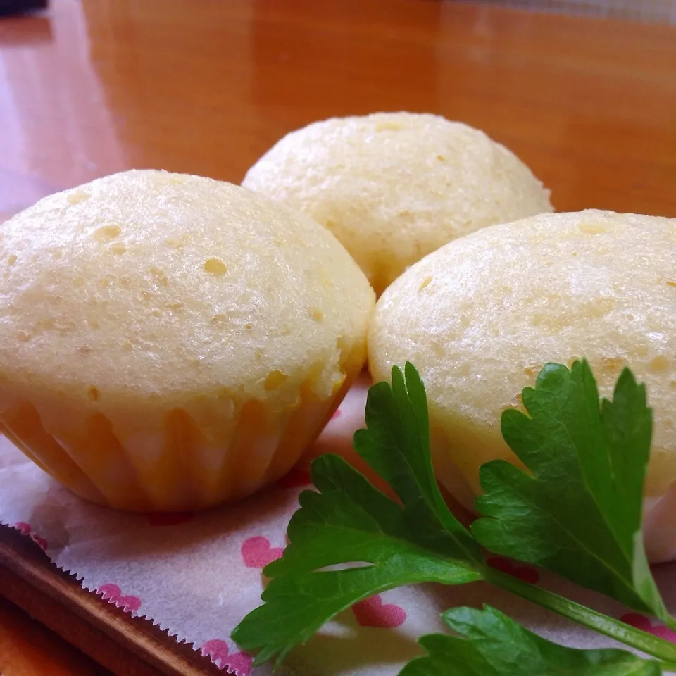 マネっこ チーズ蒸しパン(^^)|イクイブさん