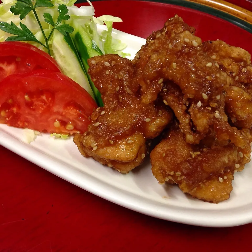 名古屋風味付け 鶏唐揚げ|イクイブさん