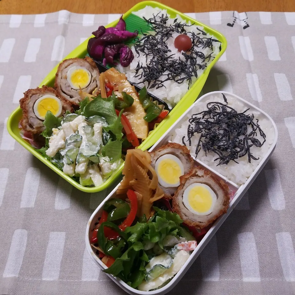 Snapdishの料理写真:4/23(月) お弁当♪|marikuruさん