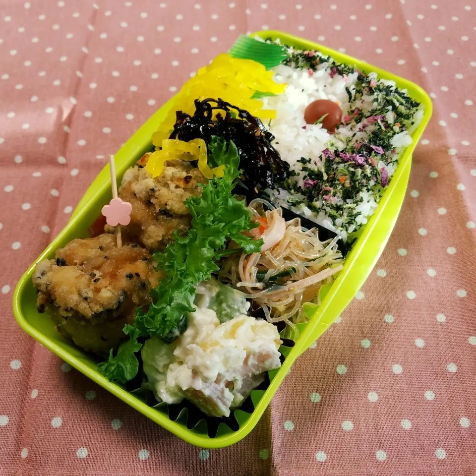 Snapdishの料理写真:3/26(月) お弁当♪|marikuruさん