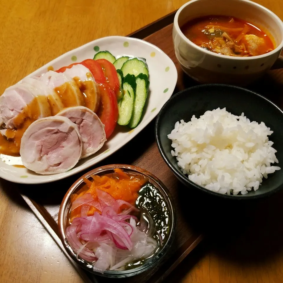 Snapdishの料理写真:本日のお夕飯♪|marikuruさん