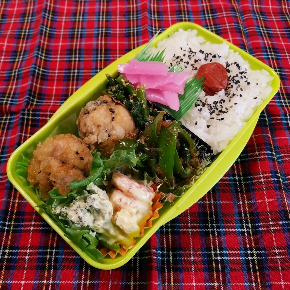 Snapdishの料理写真:4/6(木) お弁当♪|marikuruさん