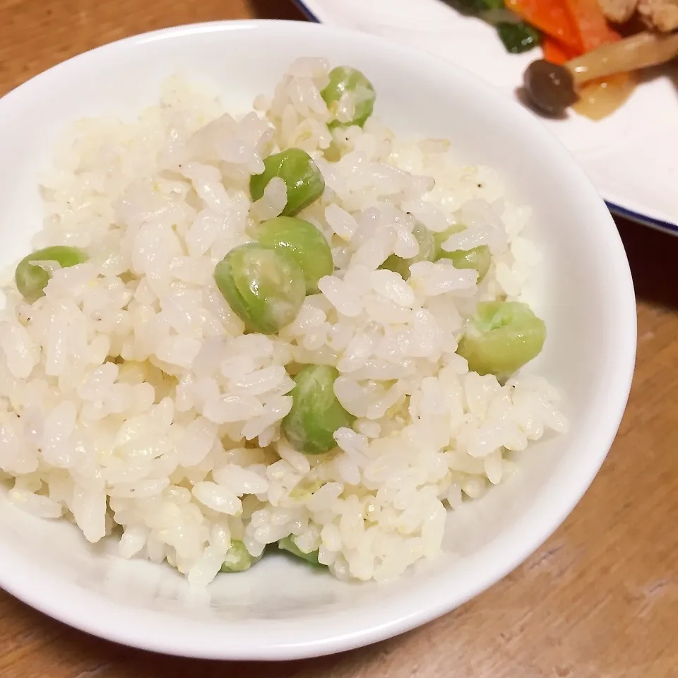 豆ごはん(*^_^*)|pimoriさん