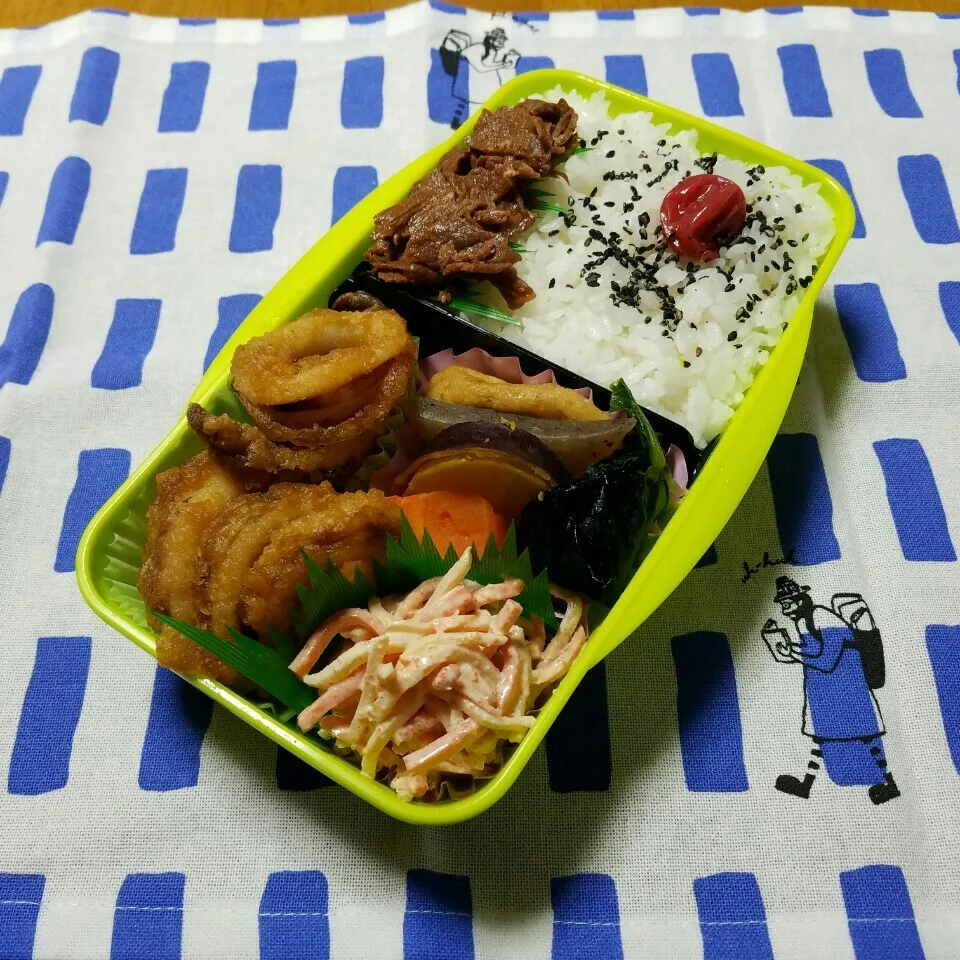 10/3(月) 旦那弁当♪|marikuruさん