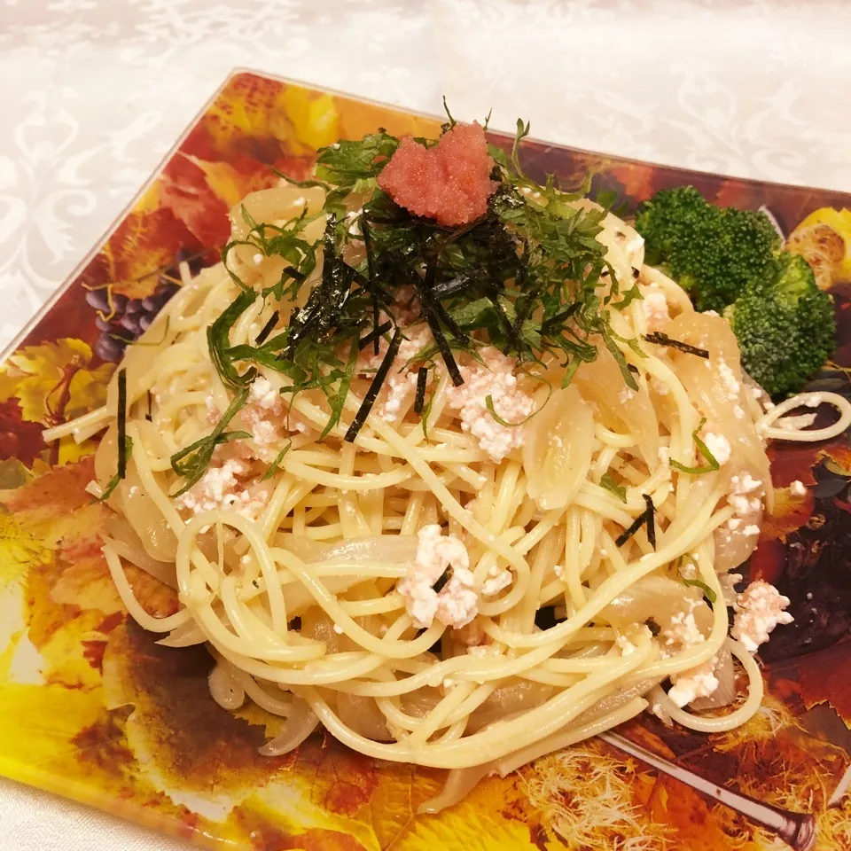 Snapdishの料理写真:✨明太豆腐クリームパスタ✨|henryさん