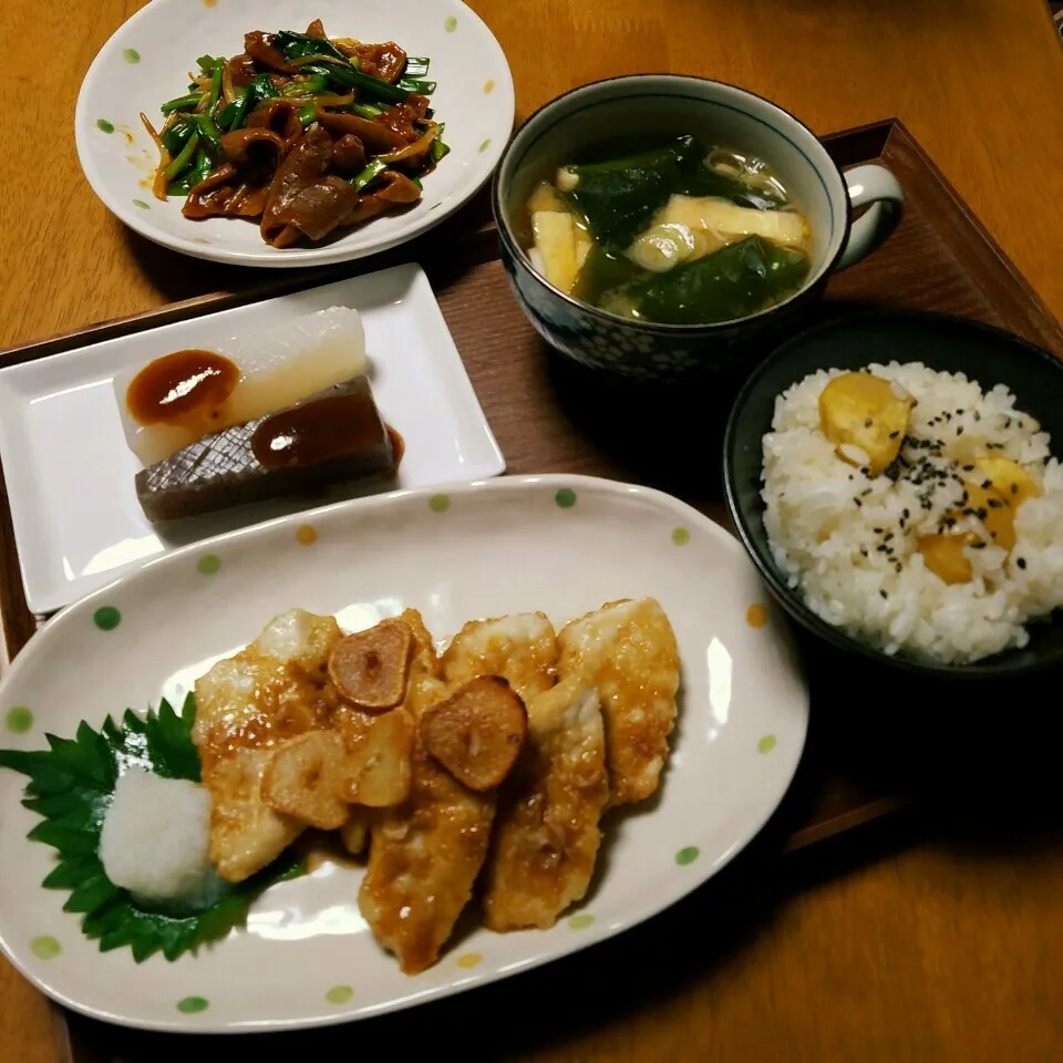 Snapdishの料理写真:本日のお夕飯♪|marikuruさん