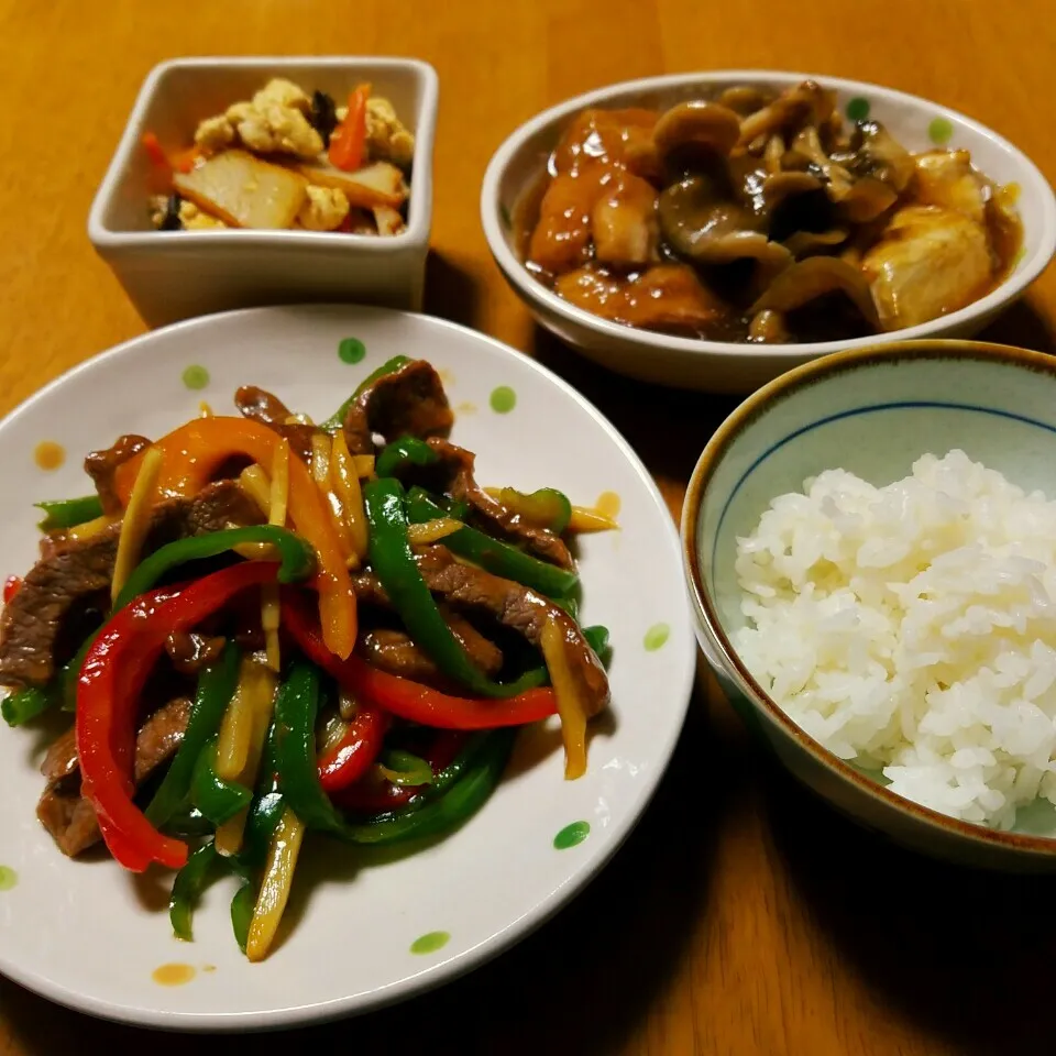 Snapdishの料理写真:本日のお夕飯♪|marikuruさん