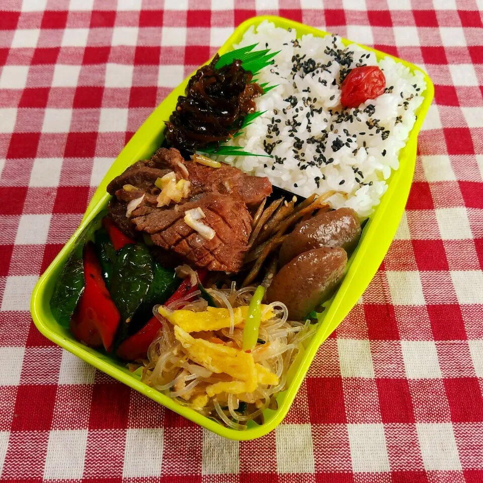 Snapdishの料理写真:8/26(金) 旦那弁当♪|marikuruさん