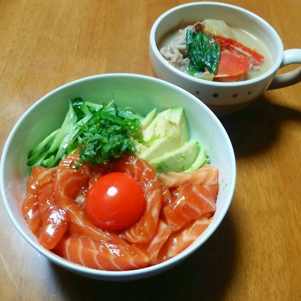 Snapdishの料理写真:本日のお夕飯♪|marikuruさん