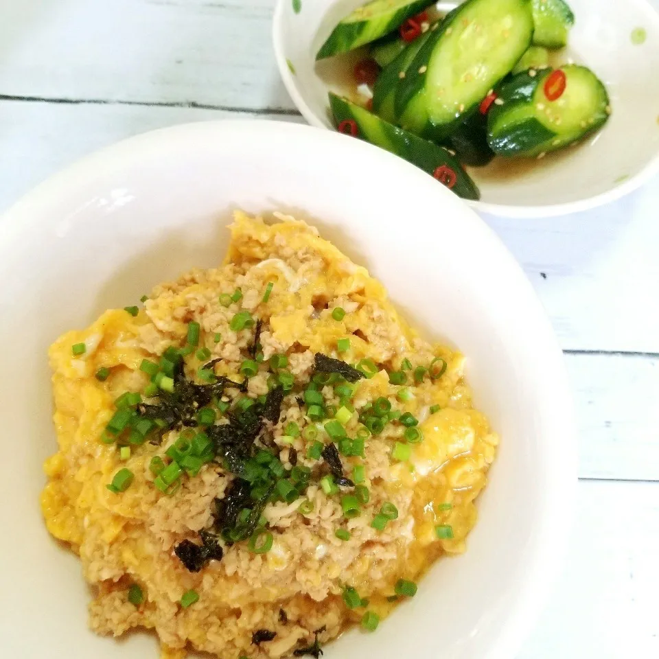 Snapdishの料理写真:新しい時短、親子丼♪|sora🍀さん