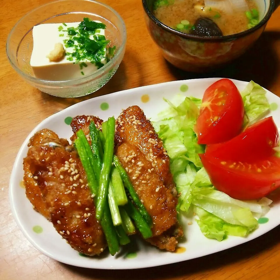 鳥手羽揚げ♪|marikuruさん