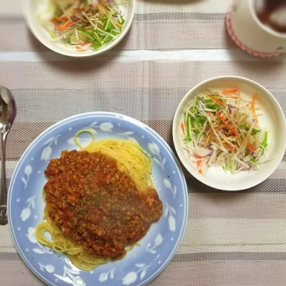 今日は手作りミートソースパスタ❤|sora🍀さん