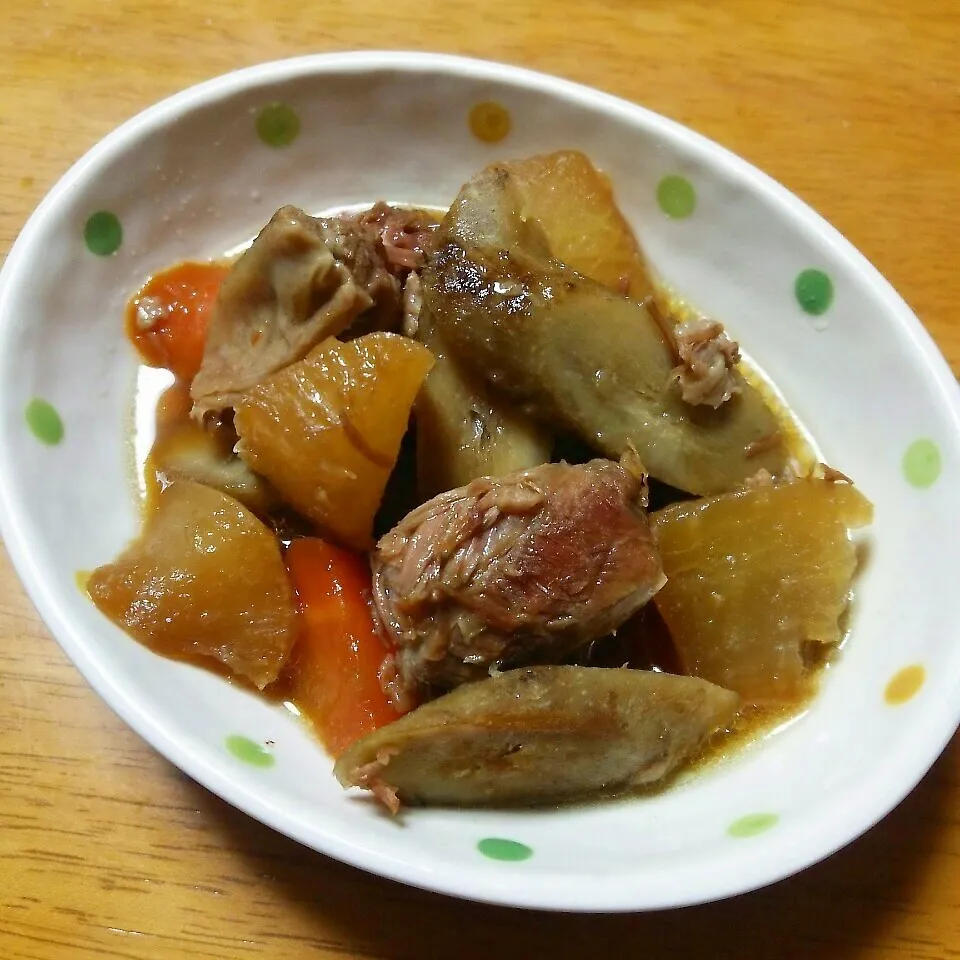牛すじの根菜煮♪|marikuruさん