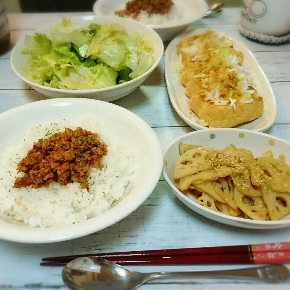 Snapdishの料理写真:あるもので献立～♥|sora🍀さん