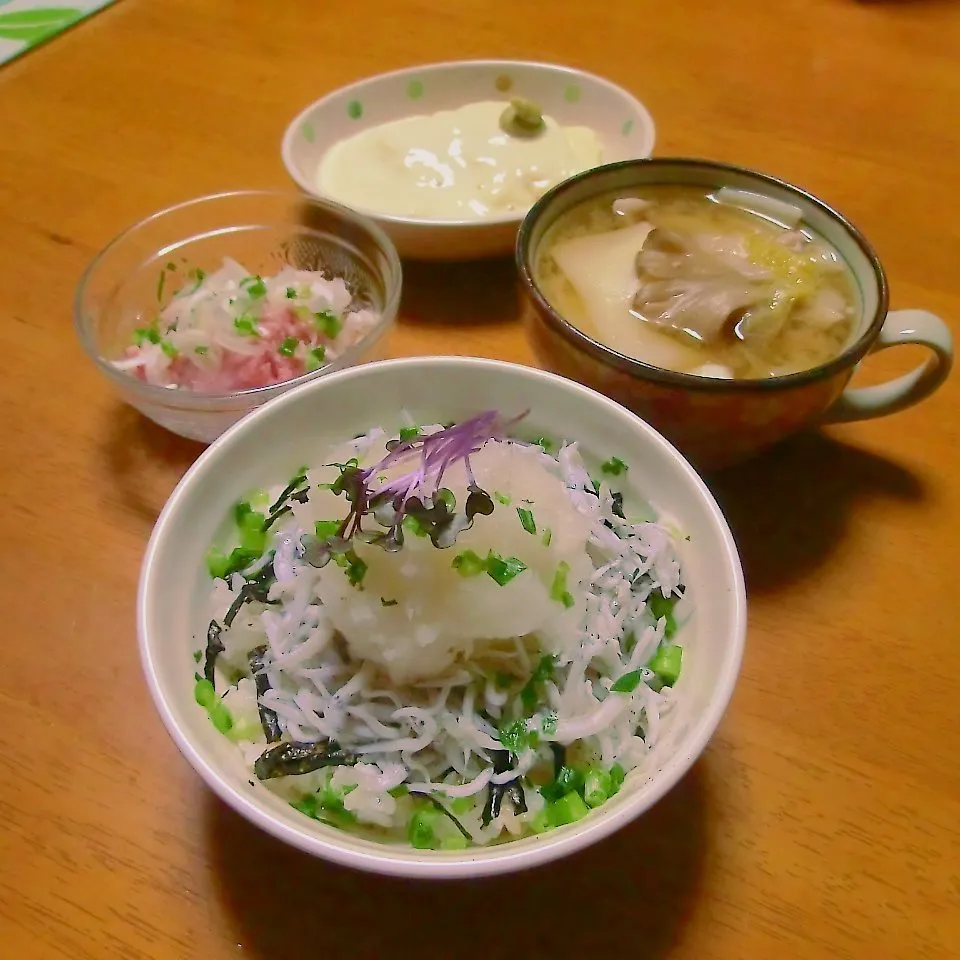 サッパリ　しらす丼☆|marikuruさん