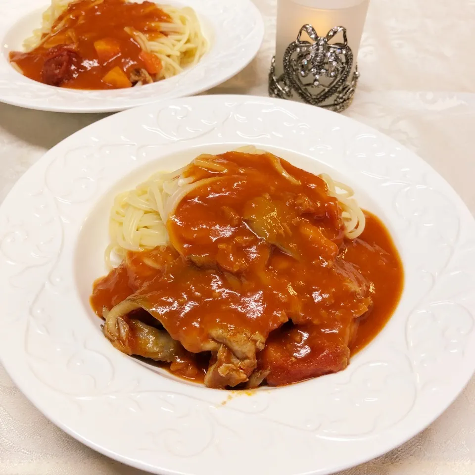 🍛トマト カニ チキンカレー🍛|henryさん