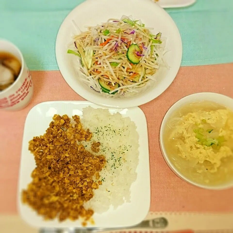 昨日の夕御飯の、豆腐のドライカレー♪|sora🍀さん