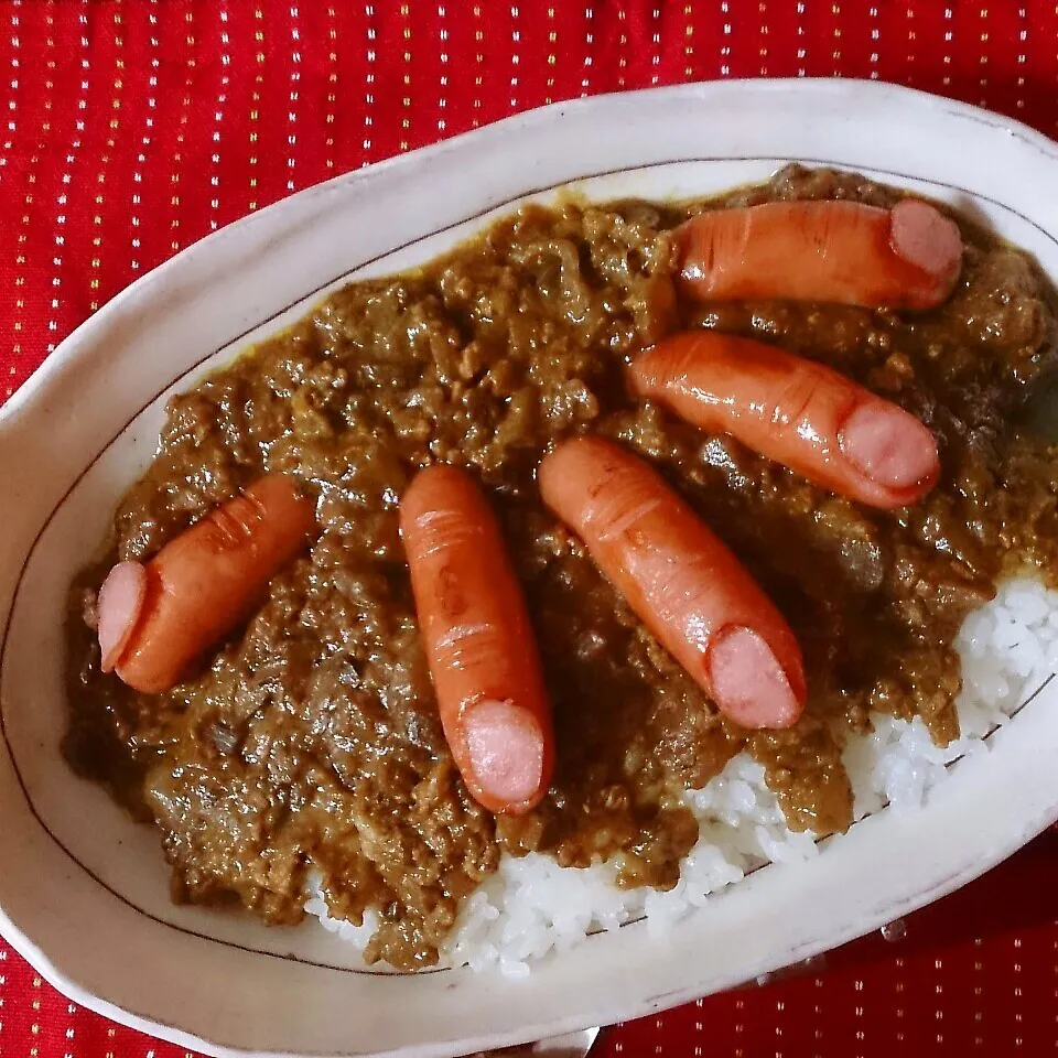 ホラーカレーΨ(￣∇￣)Ψハロウィ～ン♪|まんまるさん