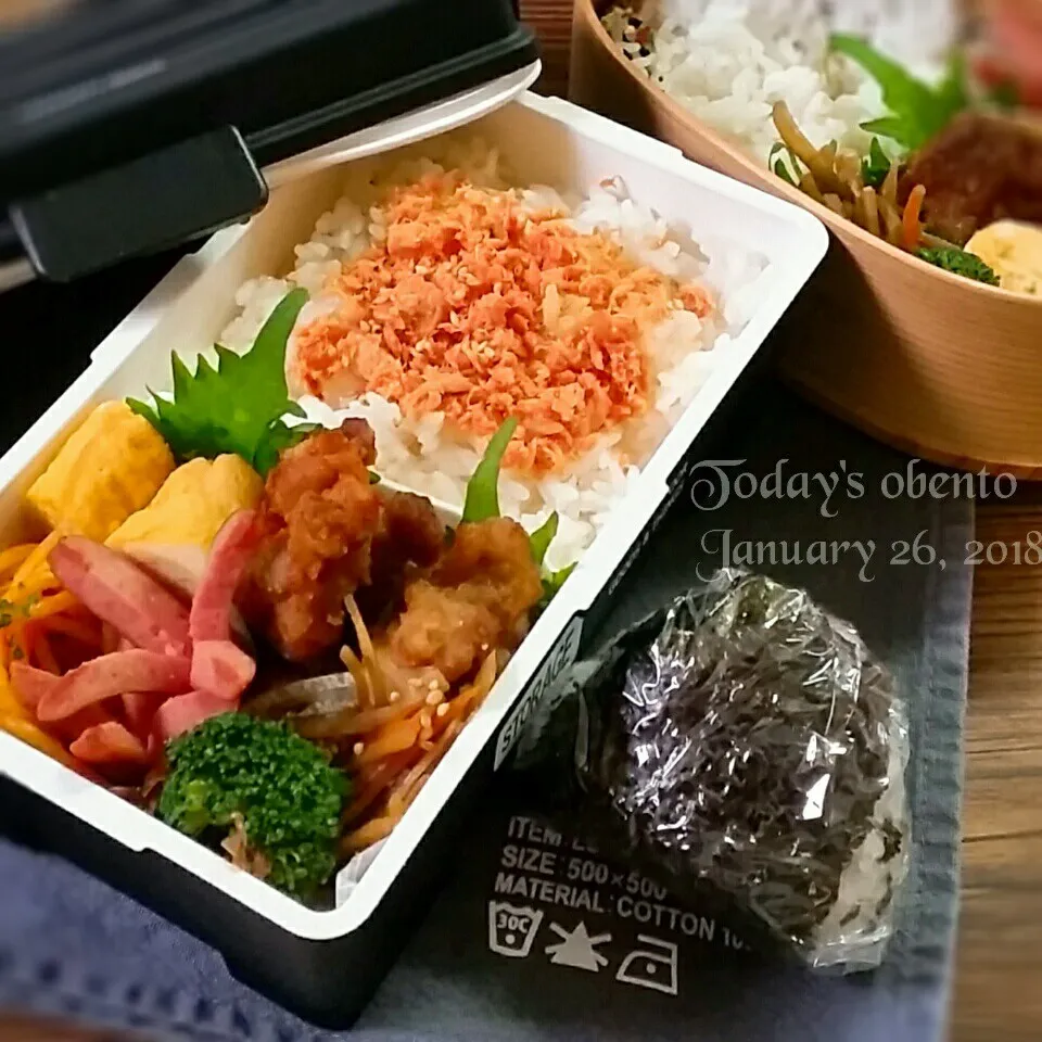 高校生男子弁当😋自分弁当|teddy☆さん