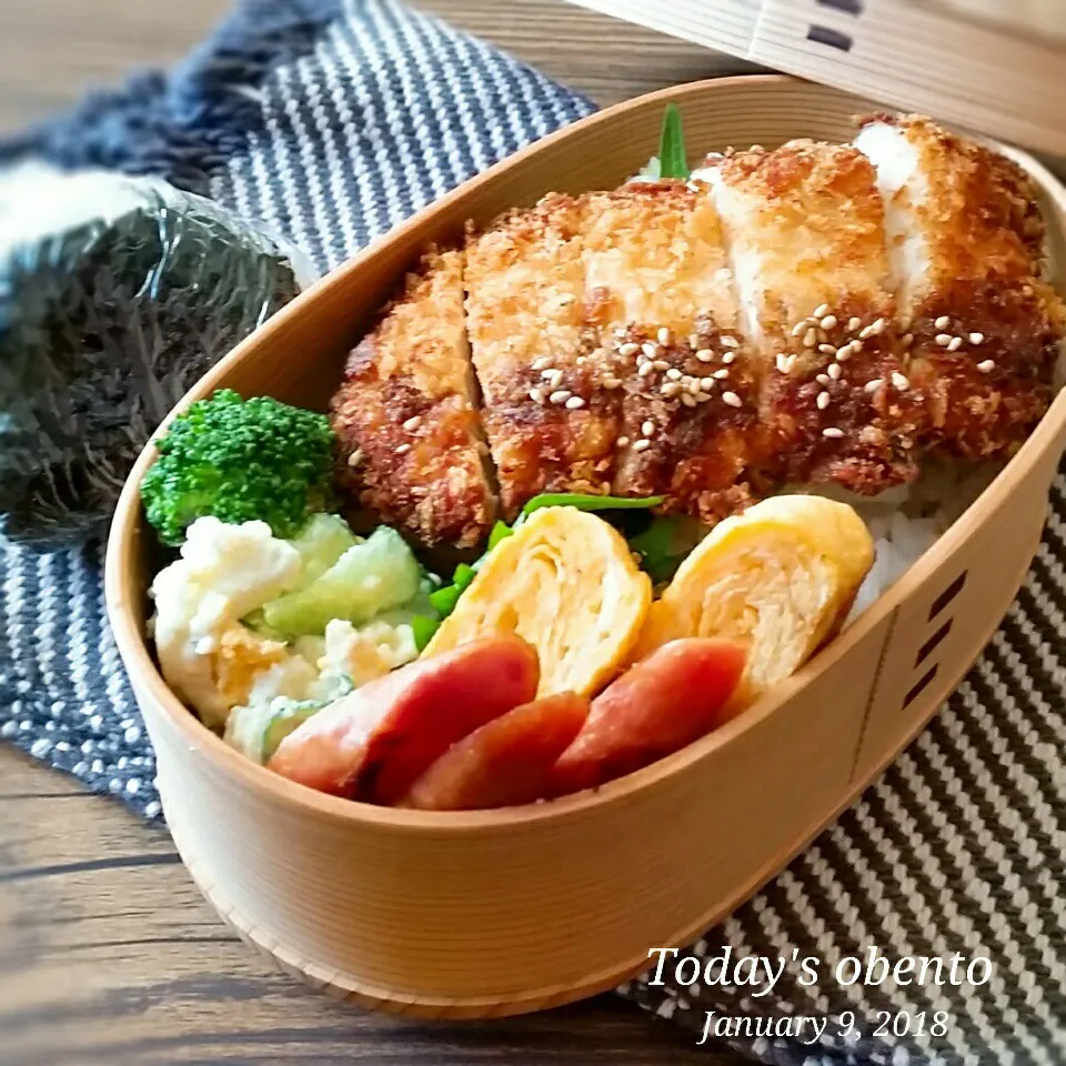 Snapdishの料理写真:高校生男子弁当😋|teddy☆さん