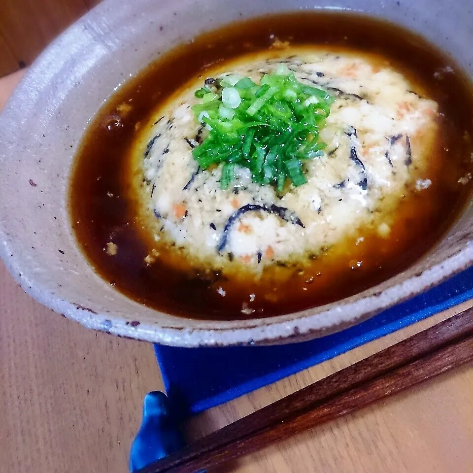 まねっこ長芋豆腐♡ふわっふわ～ (*≧艸≦)|まんまるさん