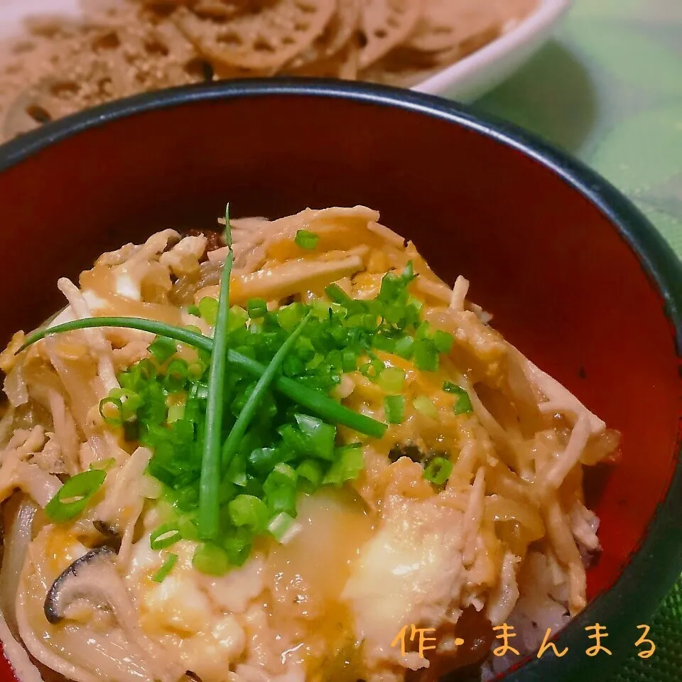 めんつゆで簡単♡がっつりカツ丼|まんまるさん