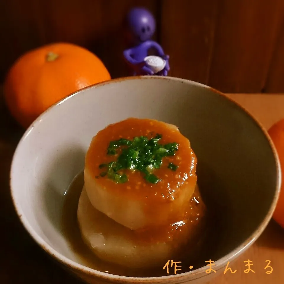 Snapdishの料理写真:ｺﾄｺﾄｺﾄｺﾄｺﾄｺﾄ♡…ふろふき大根|まんまるさん