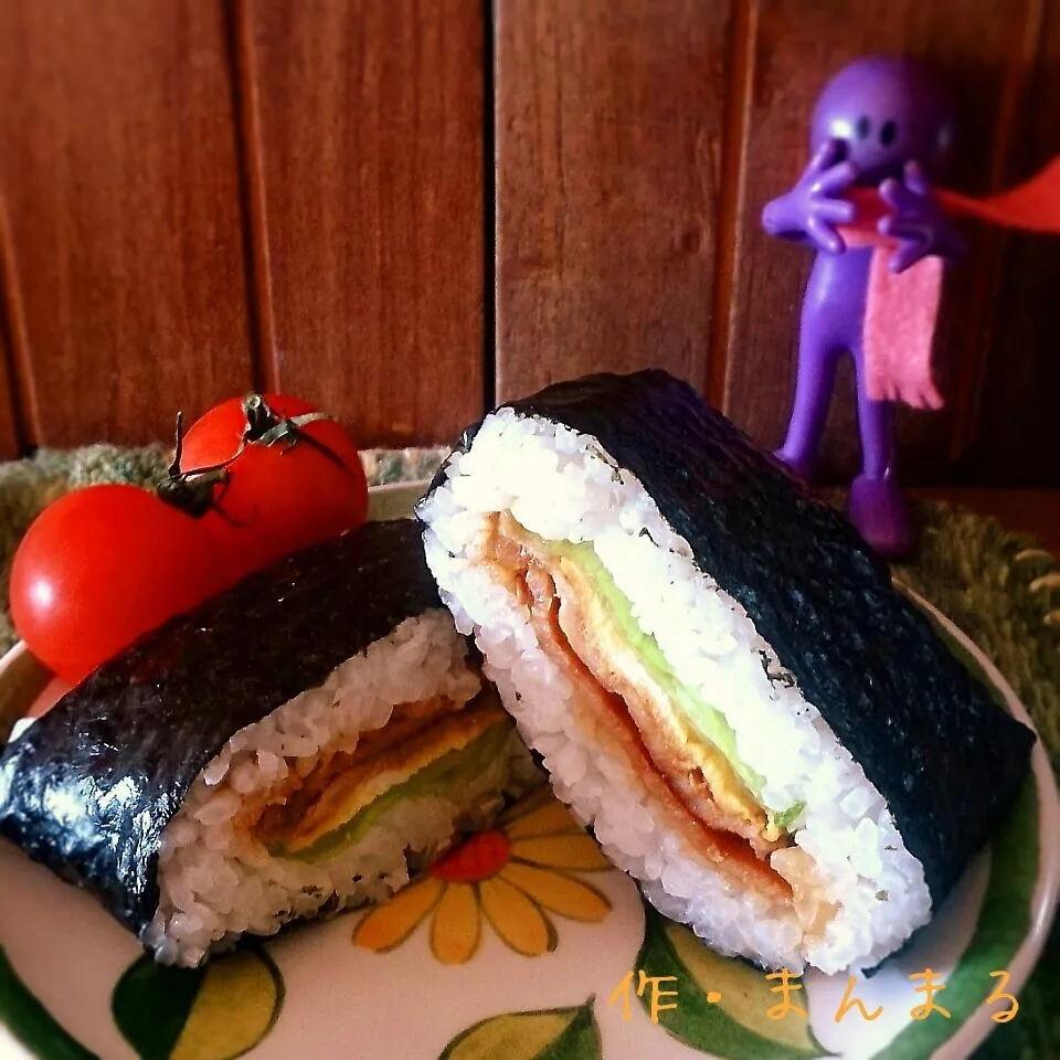 姉さんお弁当…おにぎらず|まんまるさん