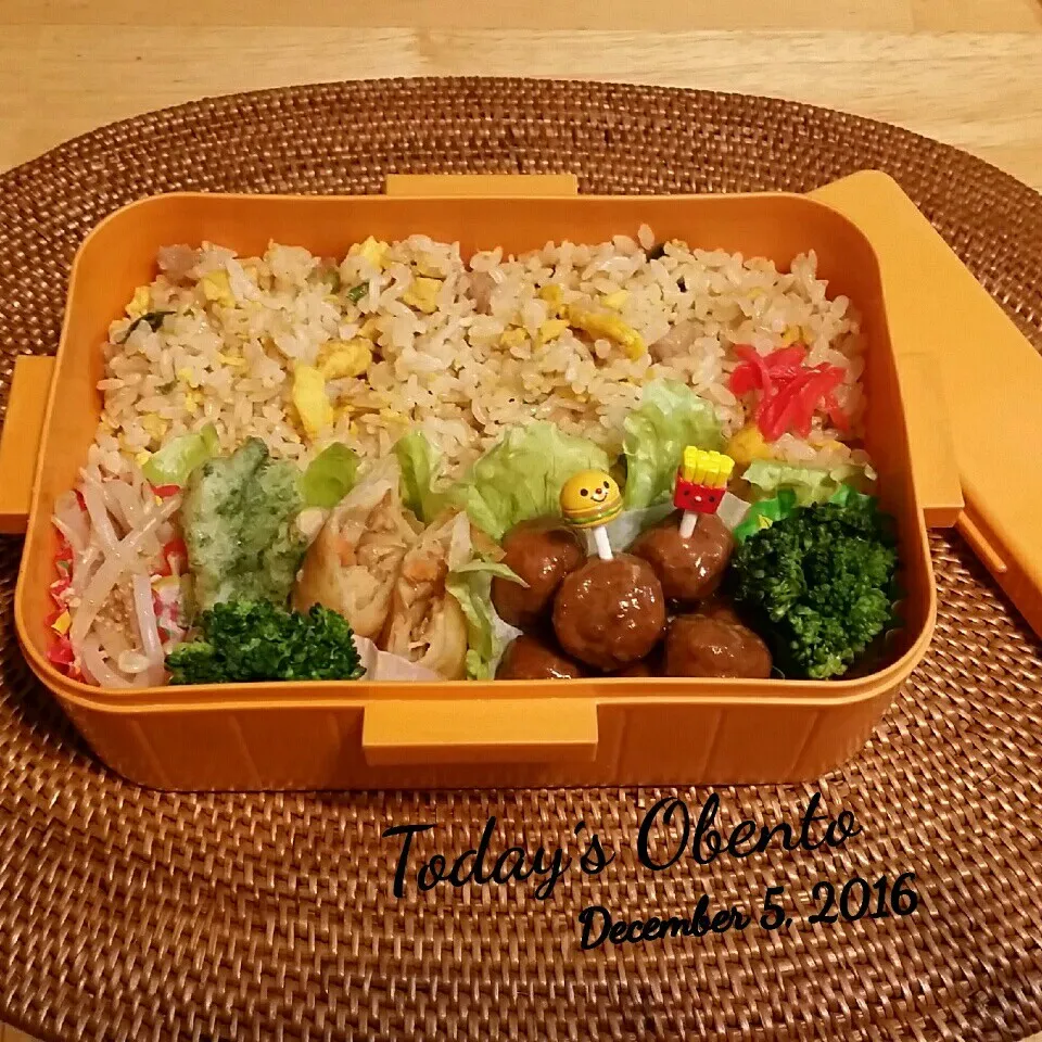 Snapdishの料理写真:高校生男子弁当😋|teddy☆さん