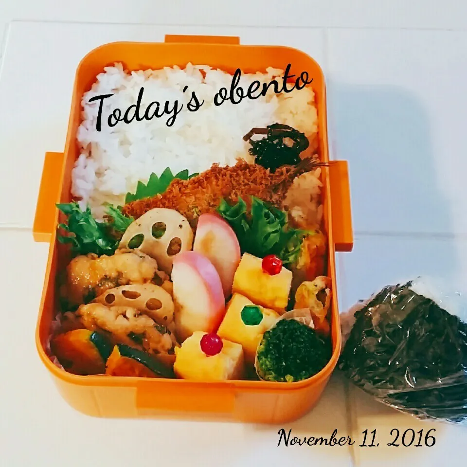 Snapdishの料理写真:高校生男子弁当😋|teddy☆さん