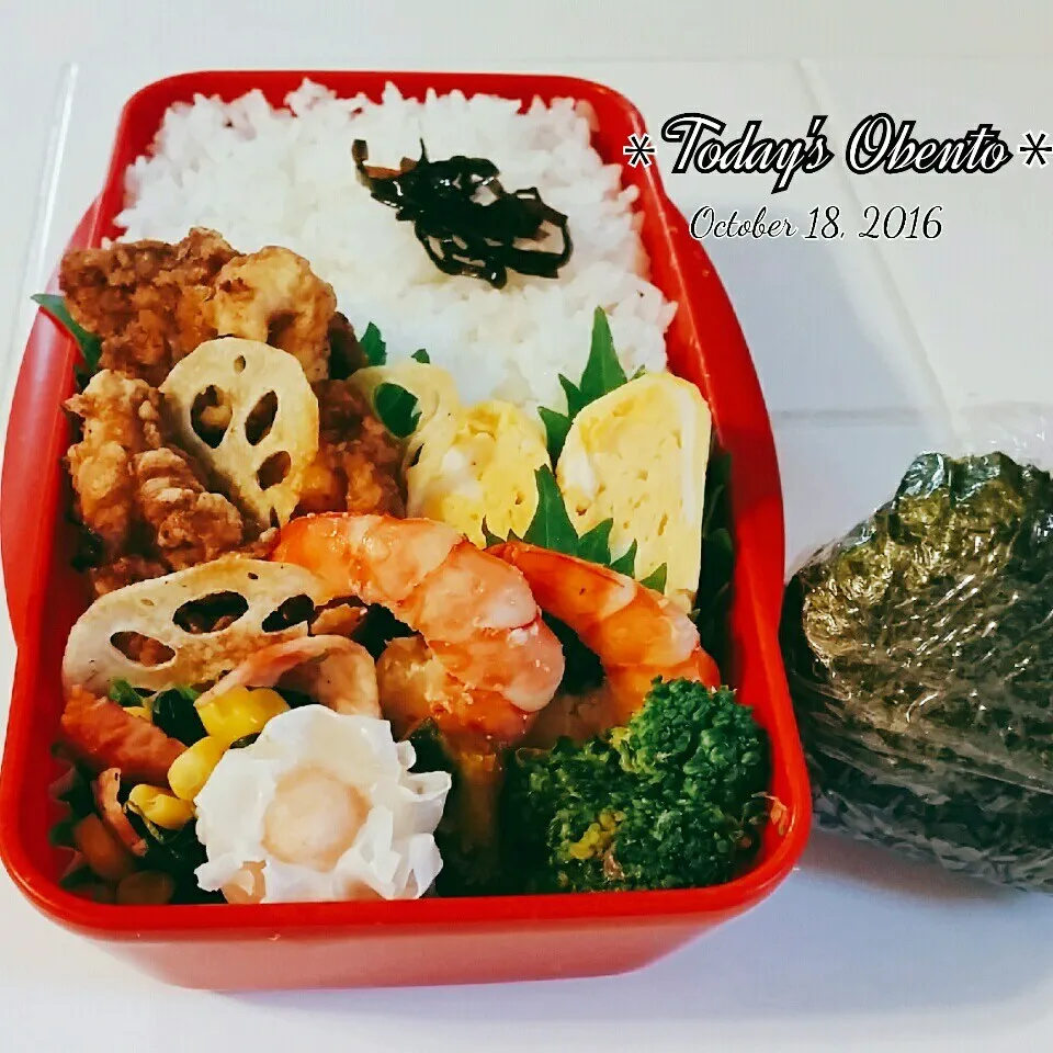 Snapdishの料理写真:高校生男子弁当😋|teddy☆さん