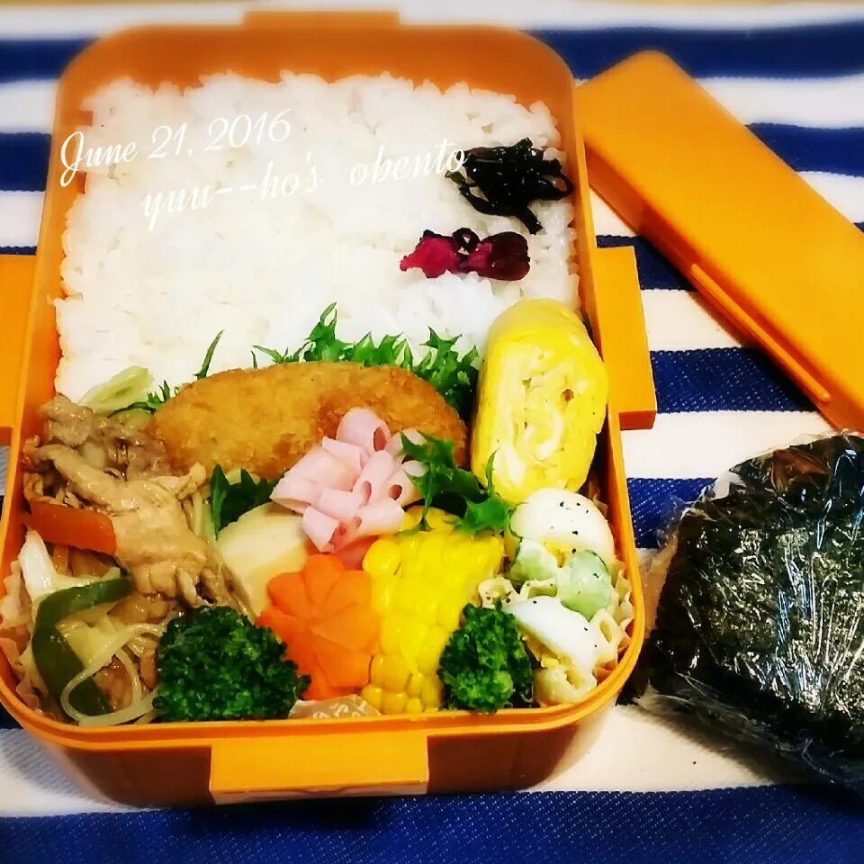 Snapdishの料理写真:高2男子弁当😋|teddy☆さん