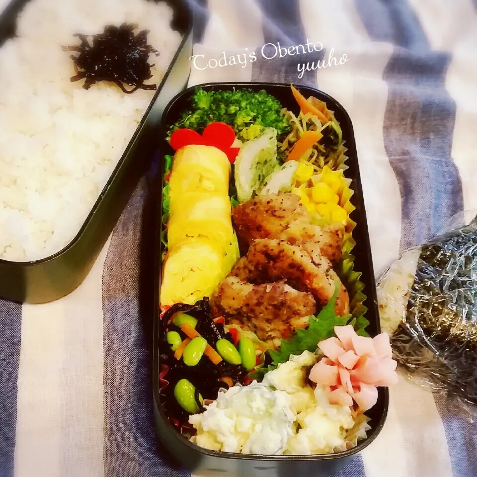 Snapdishの料理写真:高2男子弁当😋|teddy☆さん