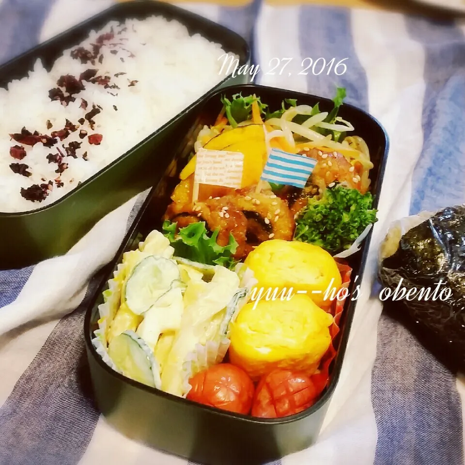 Snapdishの料理写真:高2男子弁当😋|teddy☆さん