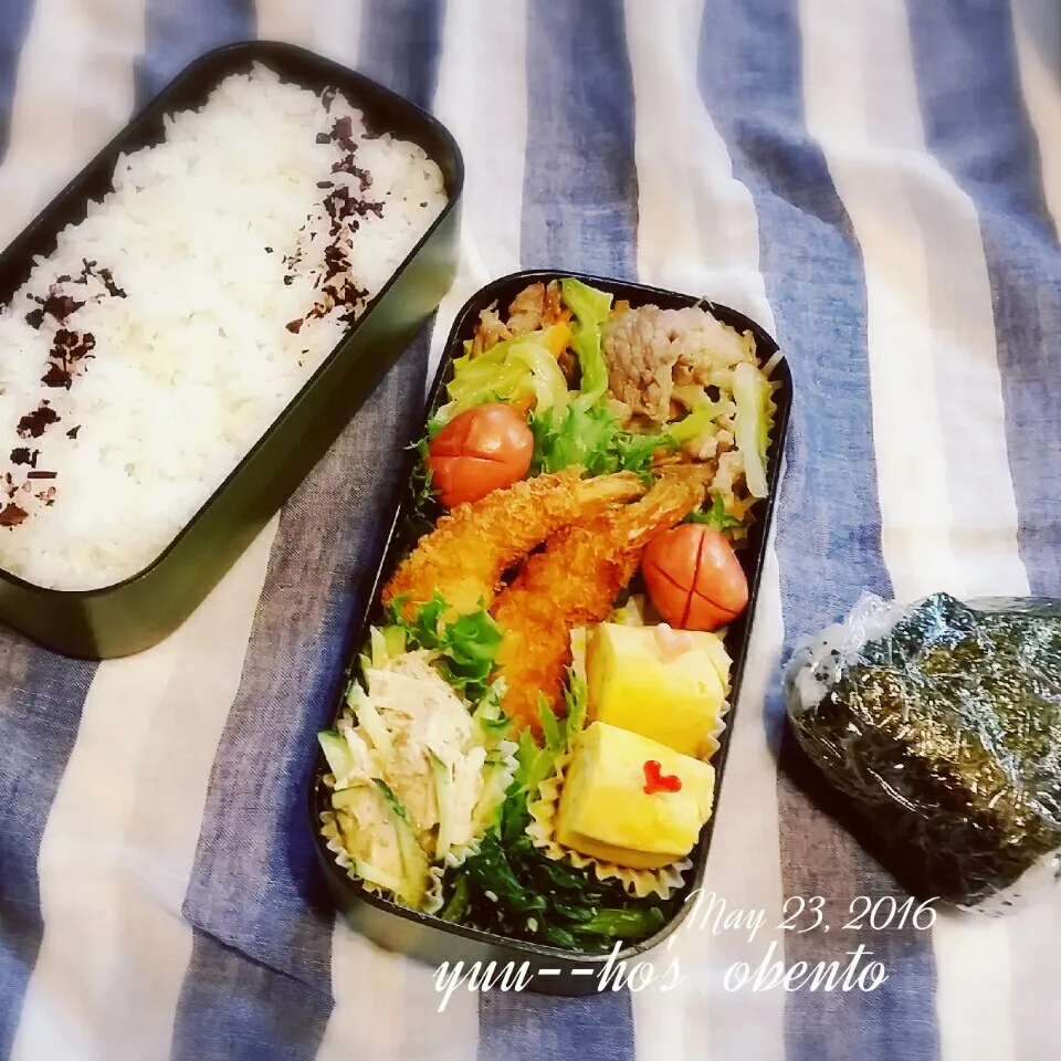 Snapdishの料理写真:高2男子弁当😋|teddy☆さん