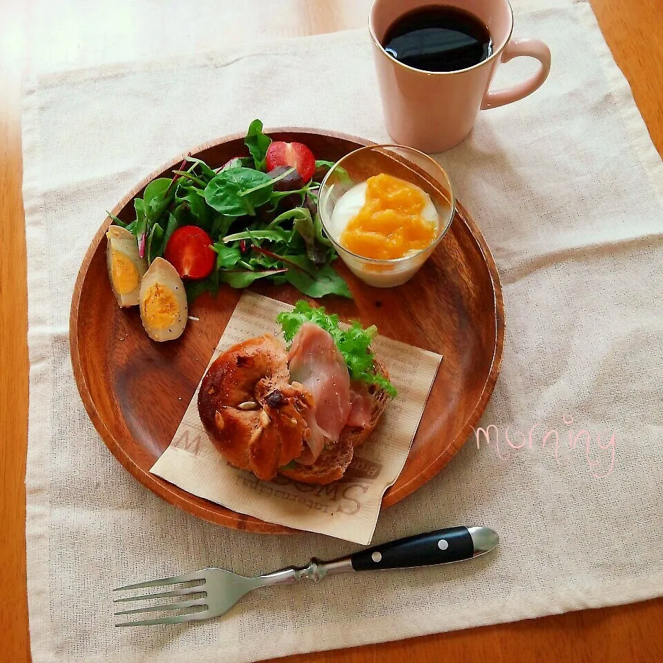 ブランサンドで朝ごはん|えるえるさん