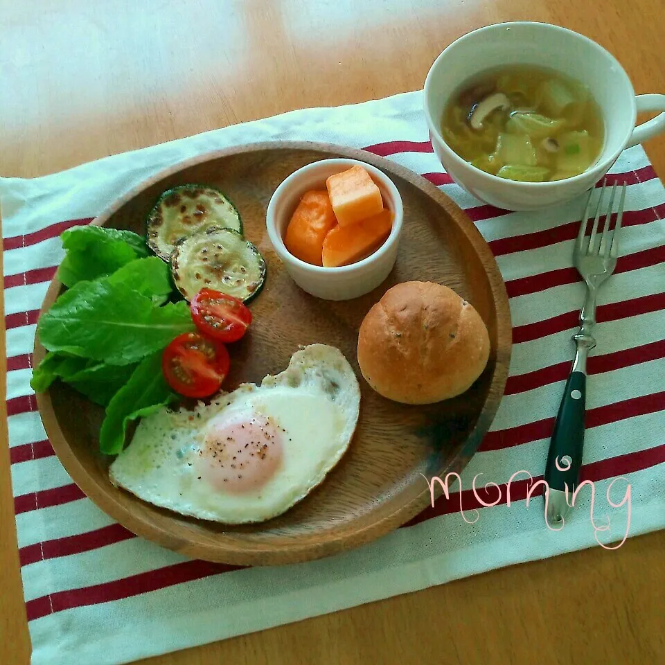 紅茶パンで朝ごはん|えるえるさん