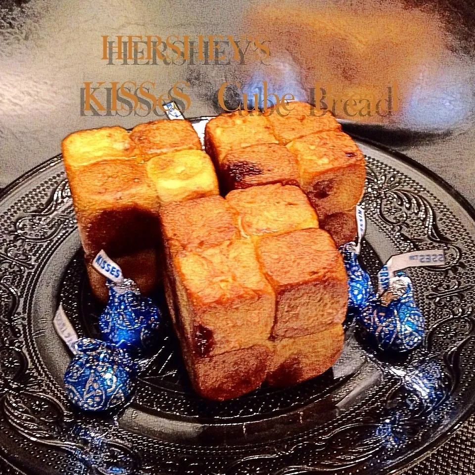 Snapdishの料理写真:【チームcube☆4月】HERSHEY’Sキューブブレッド|kumikoさん