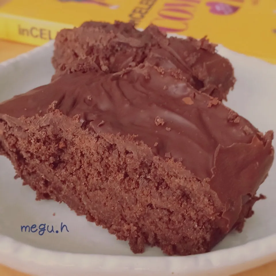 お豆腐チョコケーキ(◍˃̶ᗜ˂̶◍)|meghさん